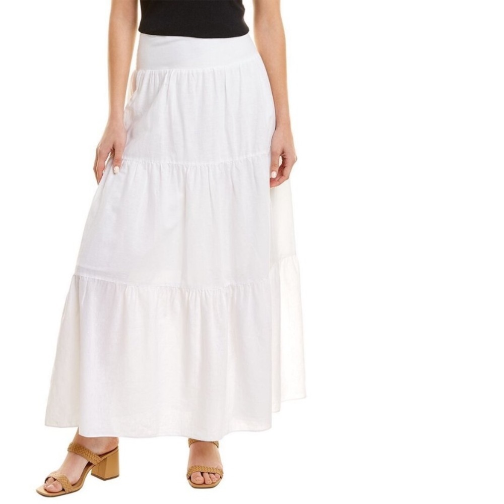J.McLaughlin Ophelia Linen-Blend Skirt